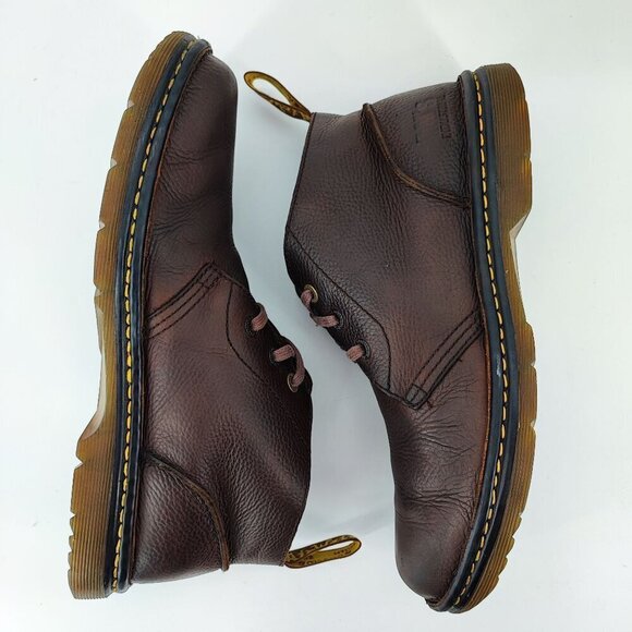 Dr. Martens Men\'s Sussex 3 Hole Brown Leather Chukka Boots Size 12 main image 3